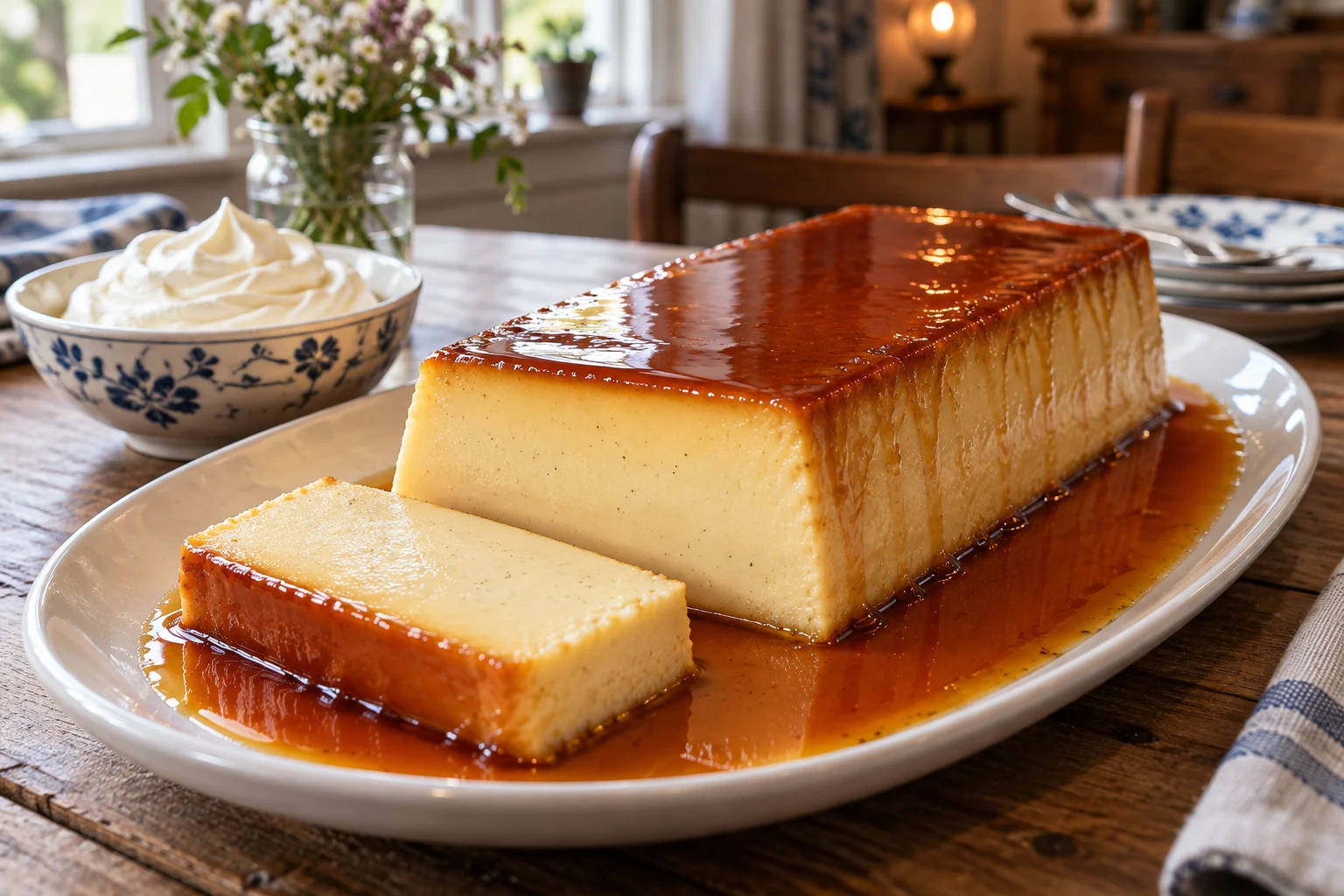 Klassisk karamellpudding