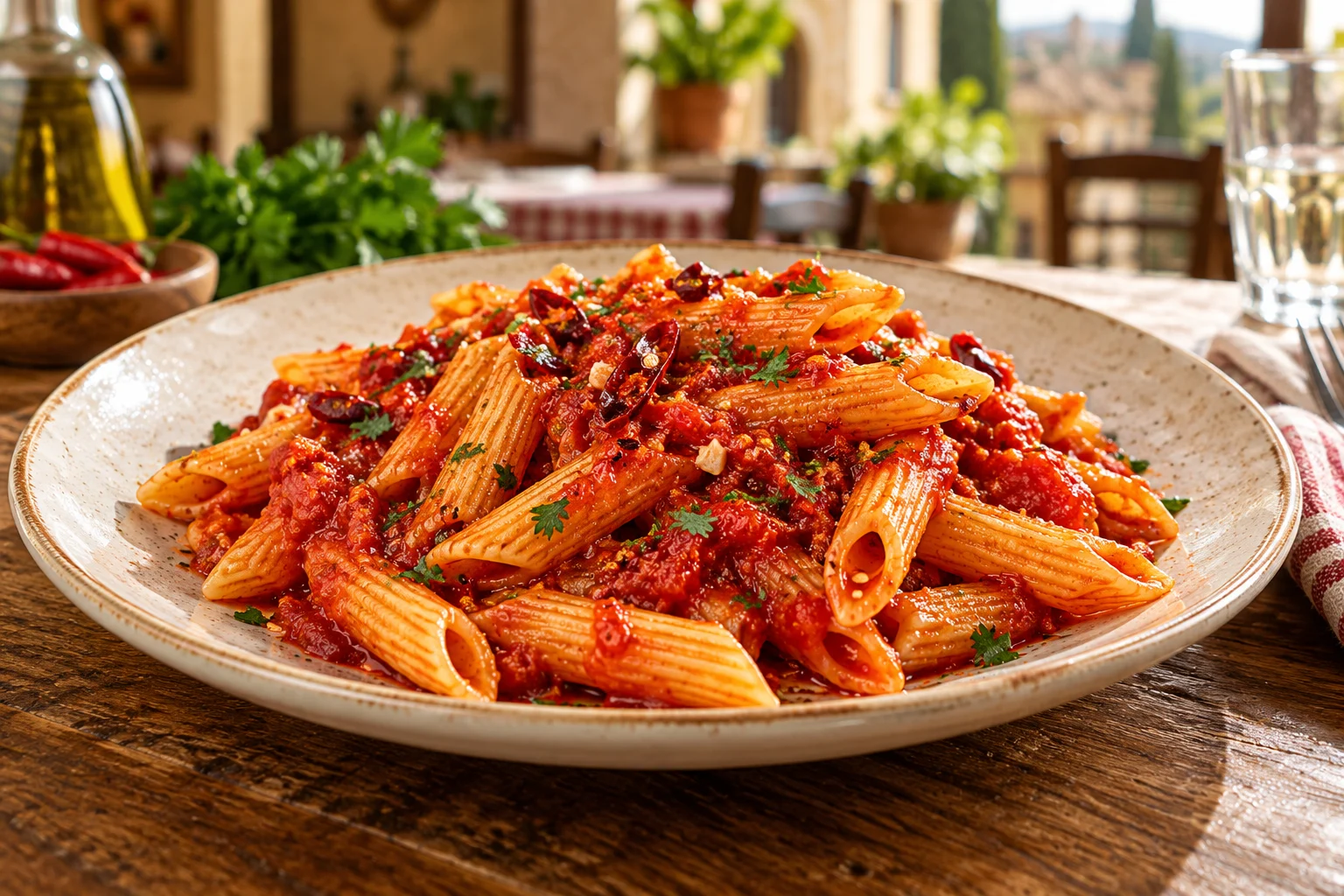 Penne all’Arrabbiata