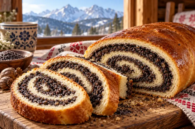 Makovník – slovakisk valmuefrørull